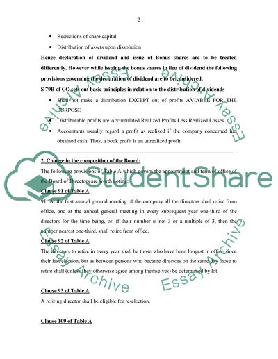 Board of Directors of ABC Limited on the Proposed Acquisition