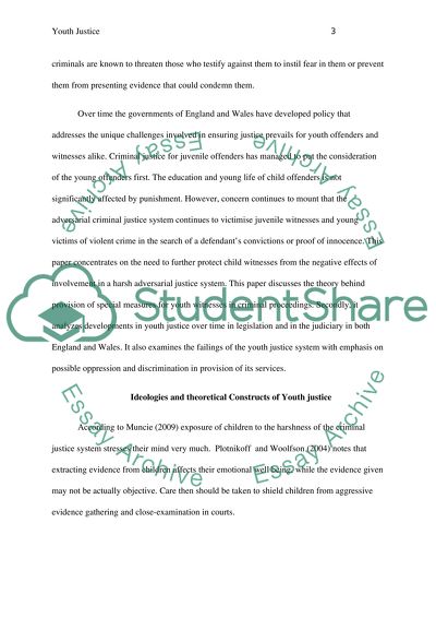 Criminal Proceedings for Young People in England