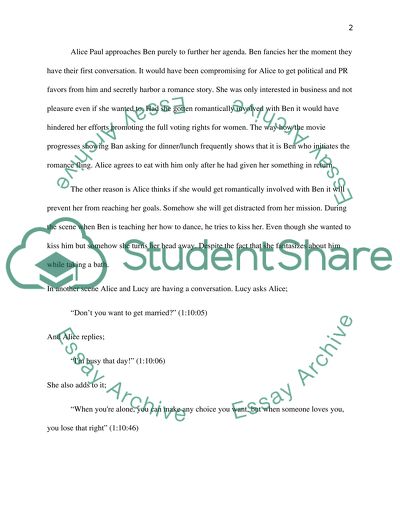 Iron Jawed Angeles- Movie analysis