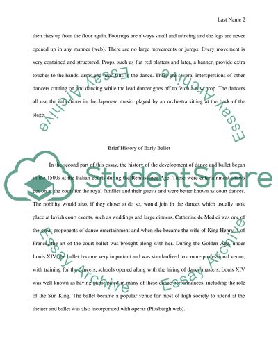 The Dancing Maiden at Dojo Temple