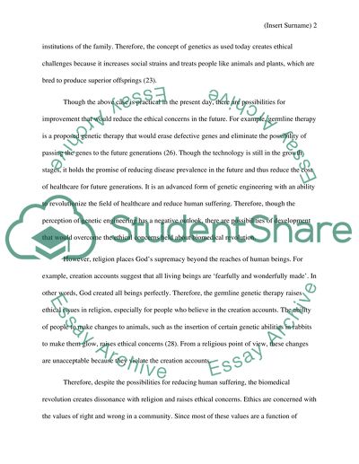 The ethical challenges of the biomedical revolution