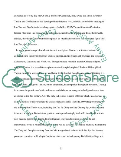 Is Taoism More a Way of Being or a Way of Becoming