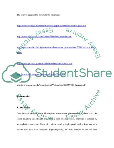 Derecho - A Killer Wind Storm from Heaven