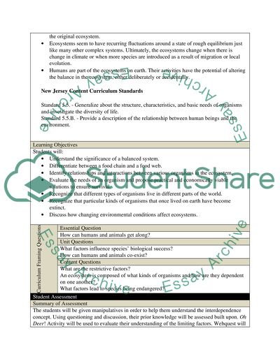 The Importance of Exploring Ecology