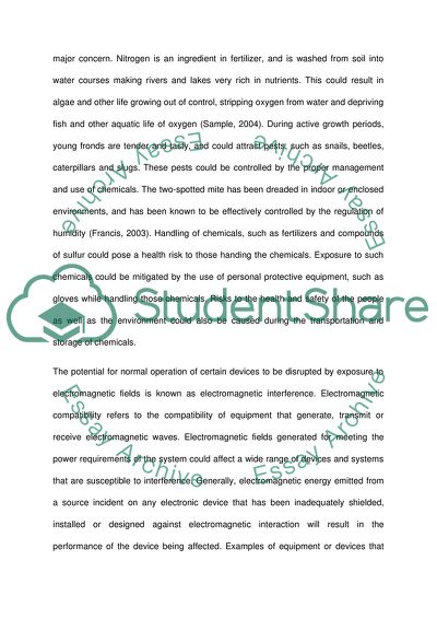 Cold Region Fern House Temperature Control