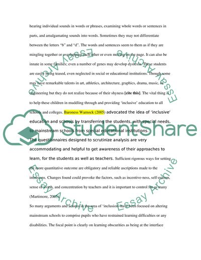 Inclusive Education for Pupil Is a Challenging Ideal