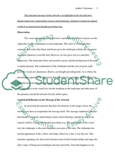 Analysis of a Visual Text: Mehmet Ali Uysal