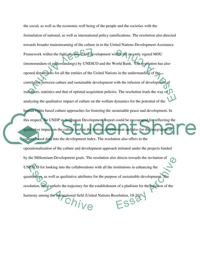 United Nations General Assembly Resolution