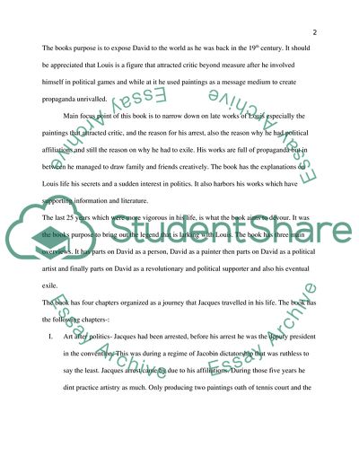 Empire to Exile: A Jacques Louis View of Art