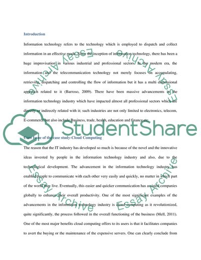 Issues and Implications of Cloud Computing