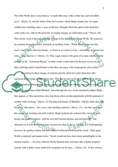 English Literature: The Corruption of the American Dream