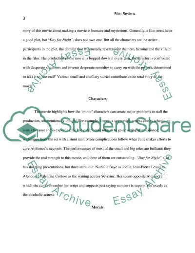 Film Review: Day for Night