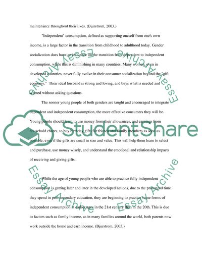 Differences in Gender Socialization