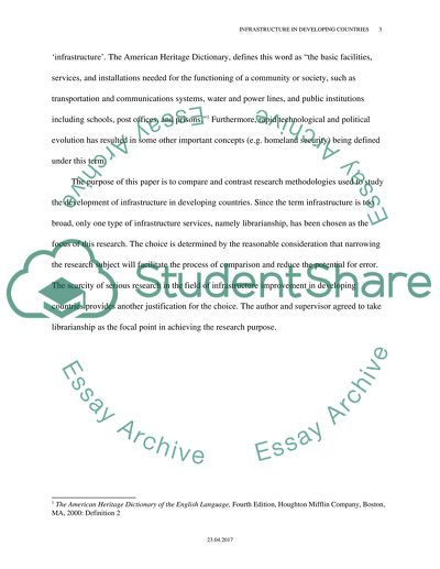 Infrastructure in Developing Countries: Turkish Libraries