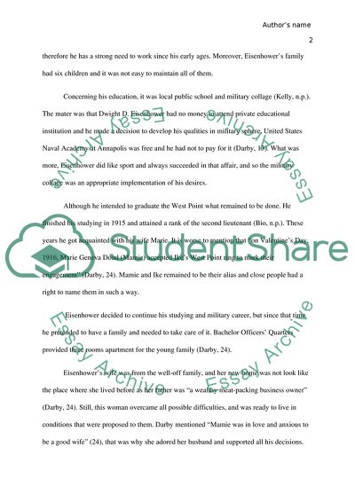 World War II: General Dwight D. Eisenhower