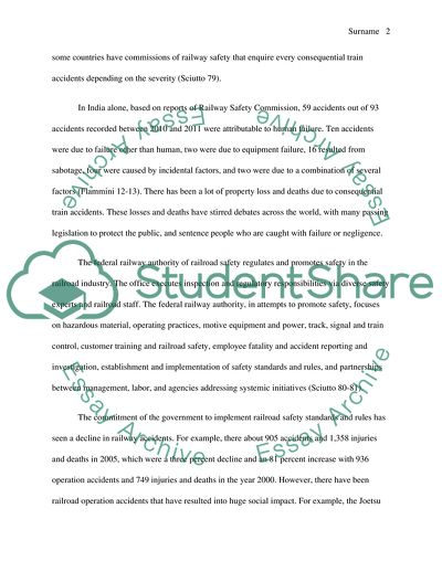 Safety in Railway Construction