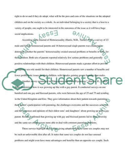 Gays and Lesbians Raising Children