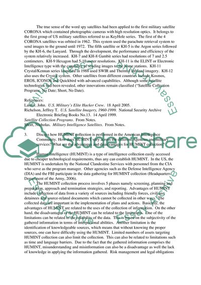 American Intelligence: the Laws and Rules Governing Intelligence Collection