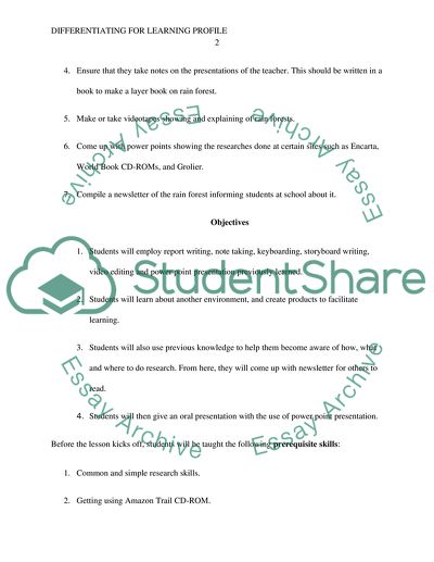 Differentiating for Learning Process