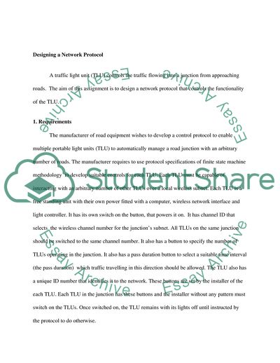 Designing a Network Protocol
