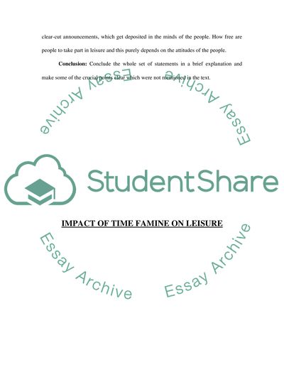 Class Inequalities In Leisure Participation