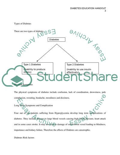 Health Information Patient Handout