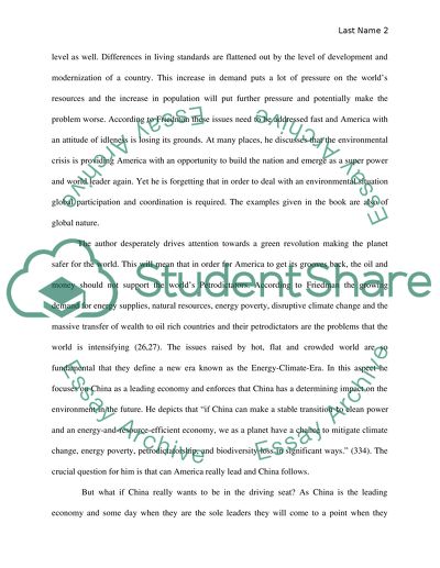 Hot, Flat and crowded