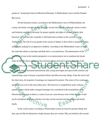 Multicultural Voices MV for India/Pakistan