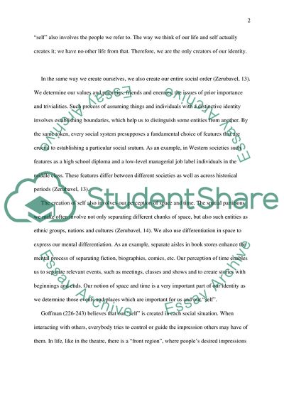 Factors Forming Our Self-Identification