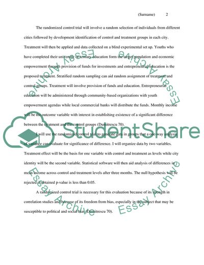 Ramdonized Control Trials project