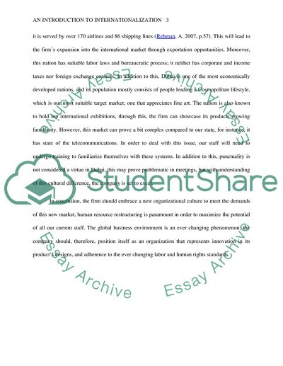 An introduction to internationalizing