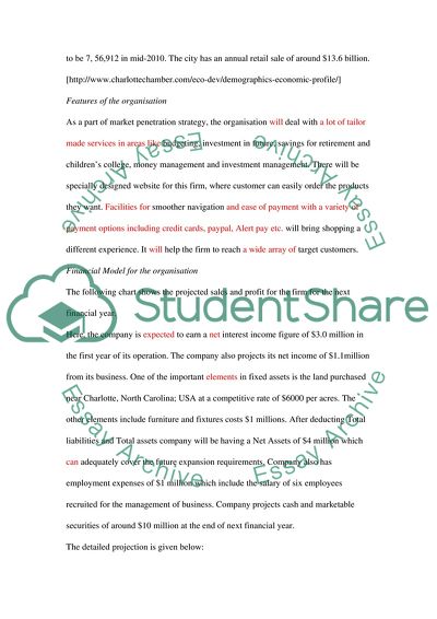 Financial Service Business