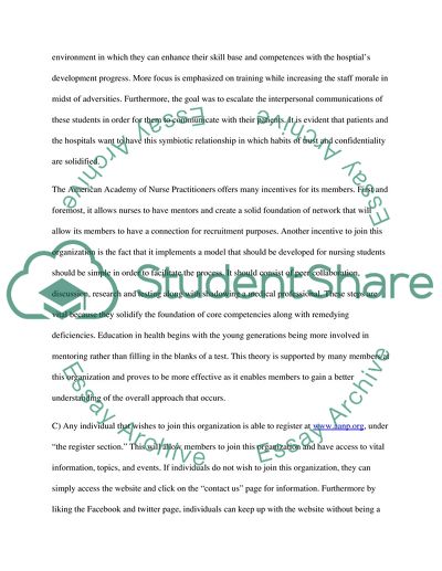 The American Academy of Nurse Practitioners