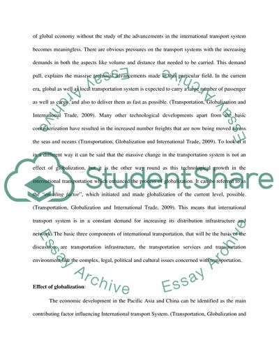 International Transport System