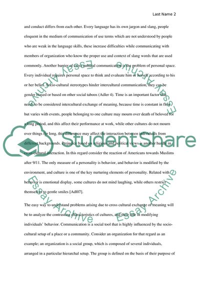 International Dimensions of Organization Behavior