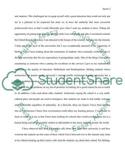 Statement of purpose 5