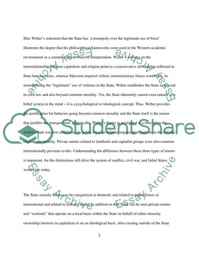 Governance for security