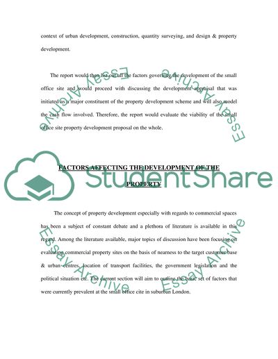 The Viability of Developing a Small Office in London