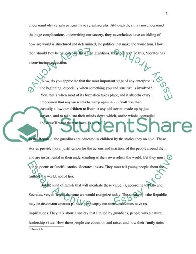 Relevance of Family or Household for Politics