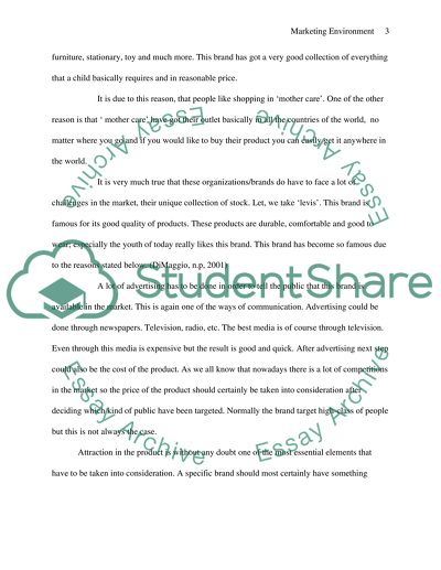 Marketing Fundamentals and Enviroment