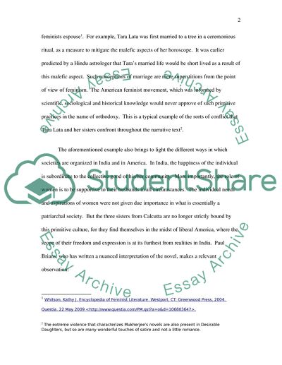 Desirable Daughters by Bharati Mukherjee