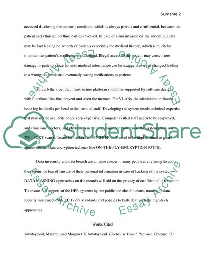 Data Privacy in Electronic Health Records System