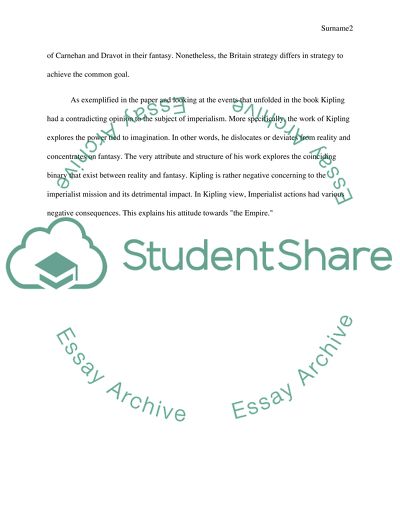 British imperialism and Kipling