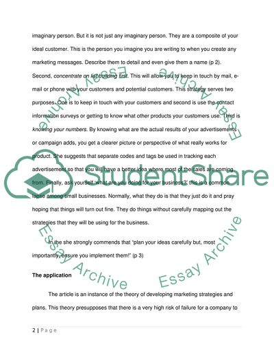 Top Four Marketing Strategies for Small Business