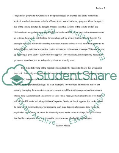 Media, Information and Societal Problems