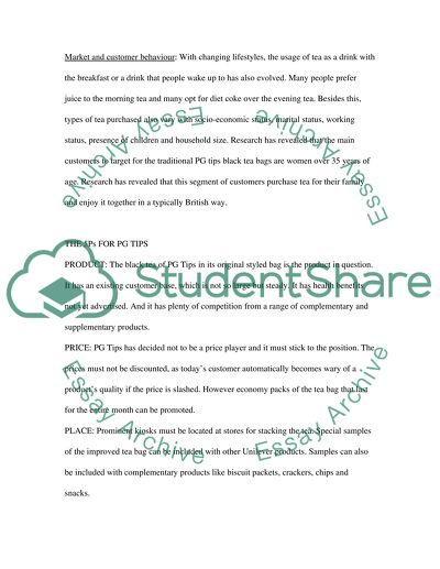 Marketing Communication (PG Tips)