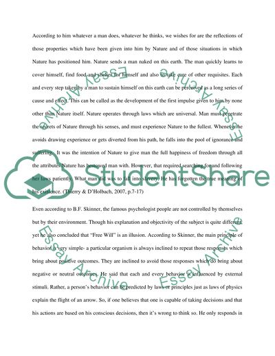 Humans Are Determined