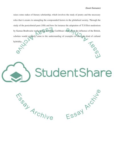 Transnational poetics approach to world literature