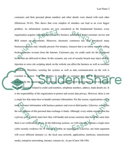 Cyber Criminals and Other Data Security Dangers