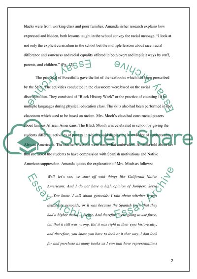 Book Revew: Race in the Schoolyard